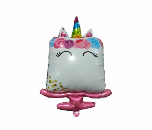 globos figura PASTEL DE UNICORNIO X10u