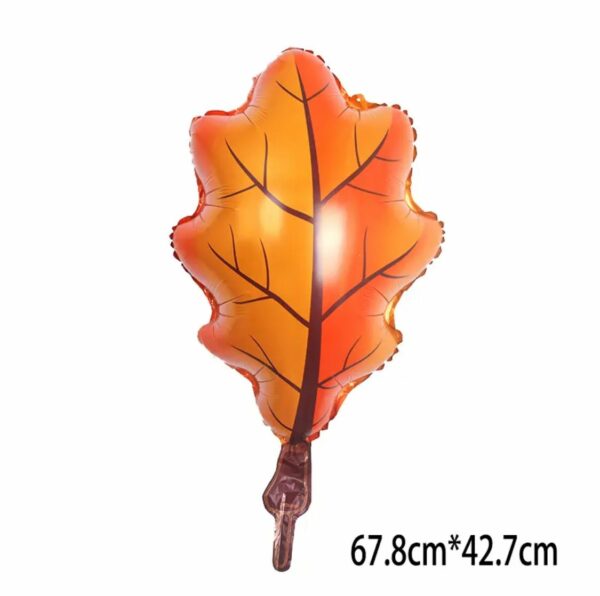 Globos Figura Hojas Otoño X10u ($0,30c/u)