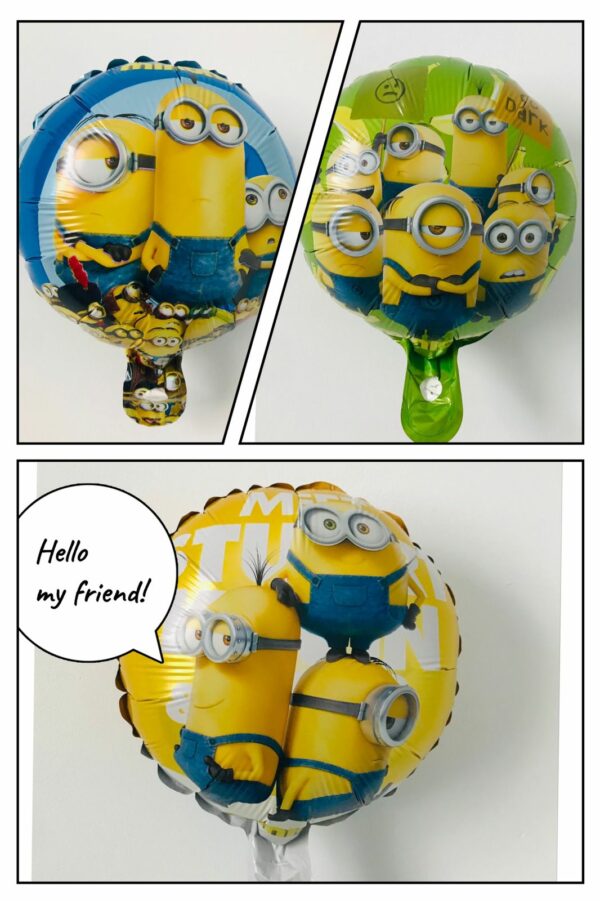 Globo Redondo Minions 10" x50u