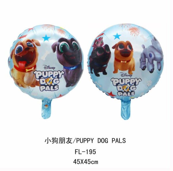 Globo Redondo Puppy Dog Pals 18“ x50u