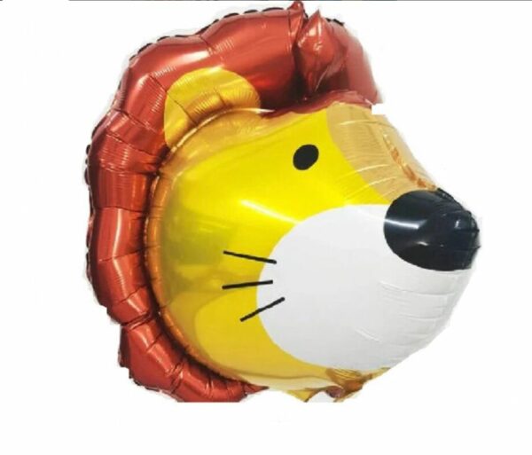 Globo Figura Cabeza de Animal León 4D x10