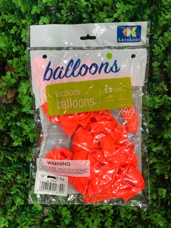 Globos fluor 12" x25u - Image 8