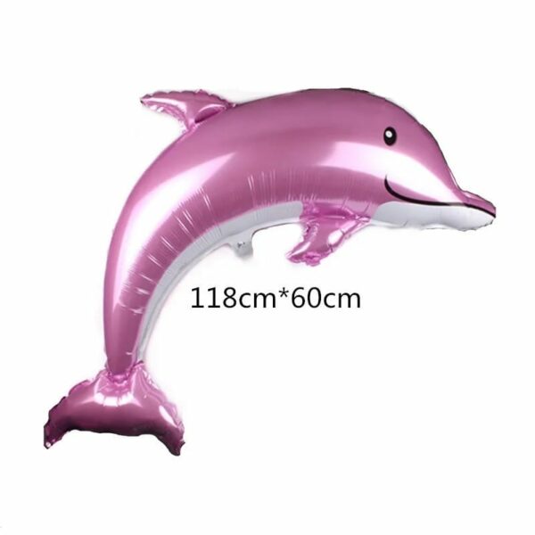 Globo Figura Delfin 1mto x10u ($0,70 c/u)