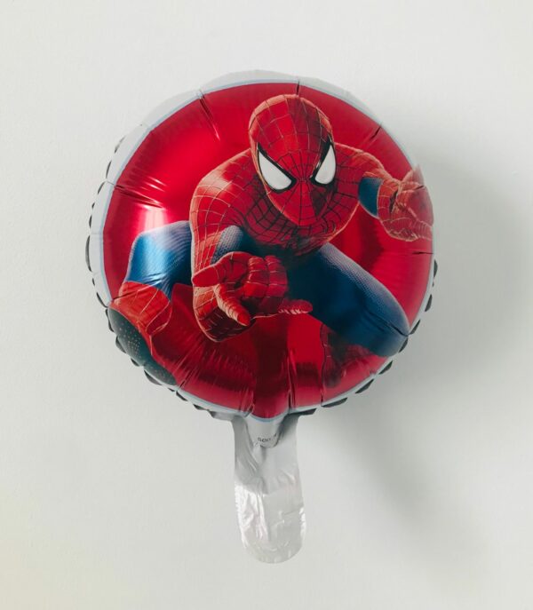 Globo Redondo Spiderman 10" x50u