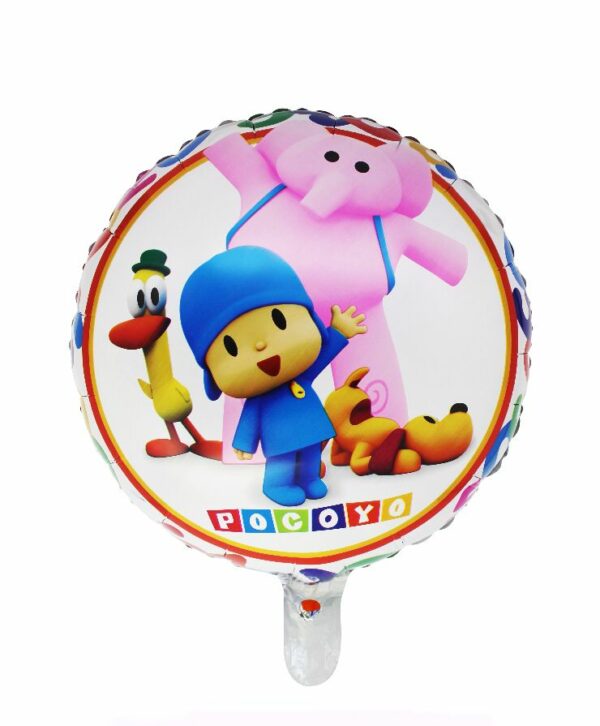 Globo Redondo Pocoyo 18" x50u