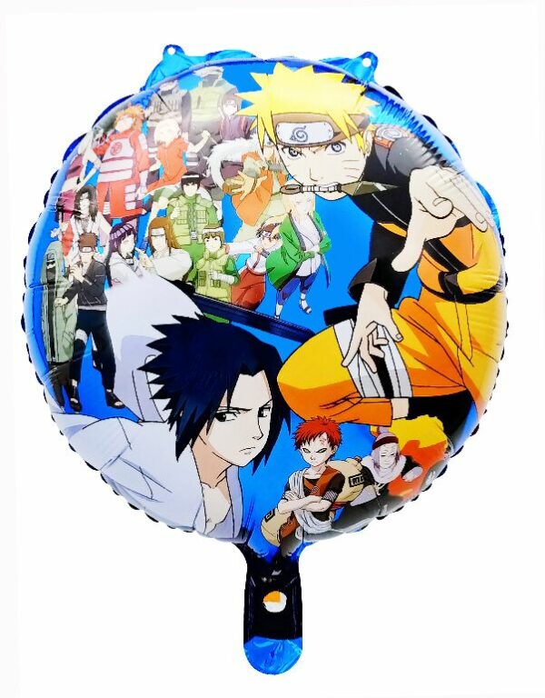 Globo Redondo Naruto 18" x50u