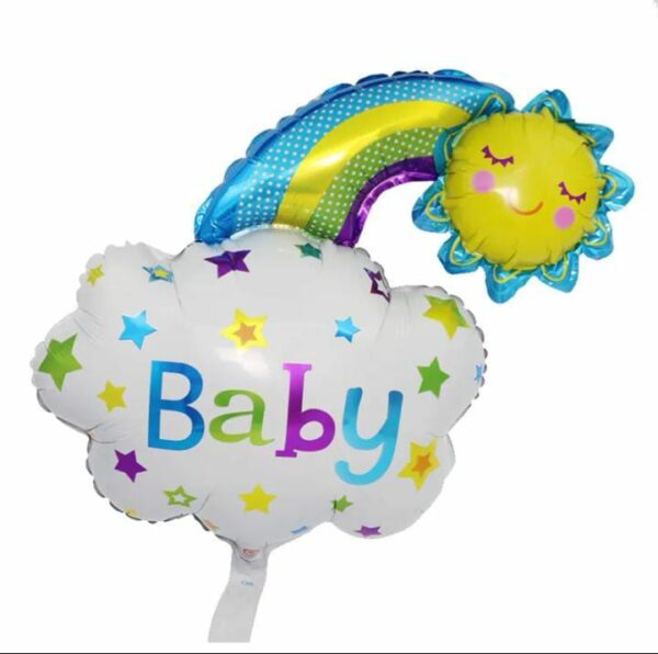 Globo figura nube baby x10u - Image 2