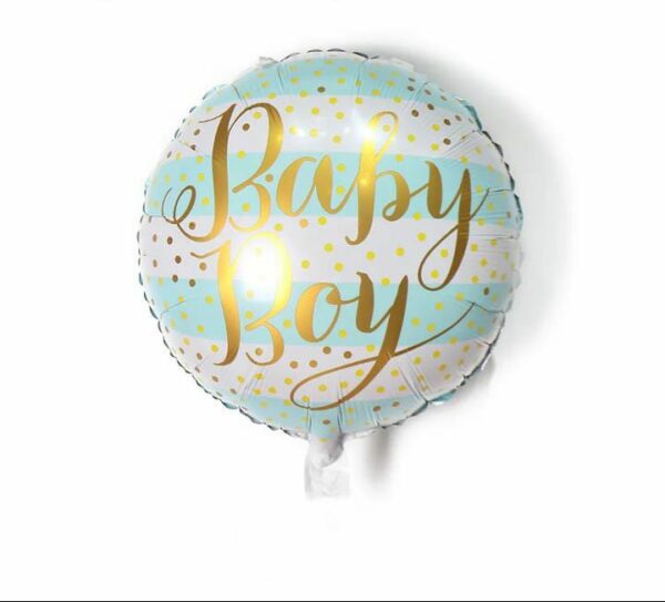 Globo redondo baby girl/boy 18" x50u