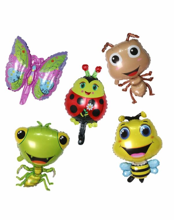 Globos figura insectos 15" x50u