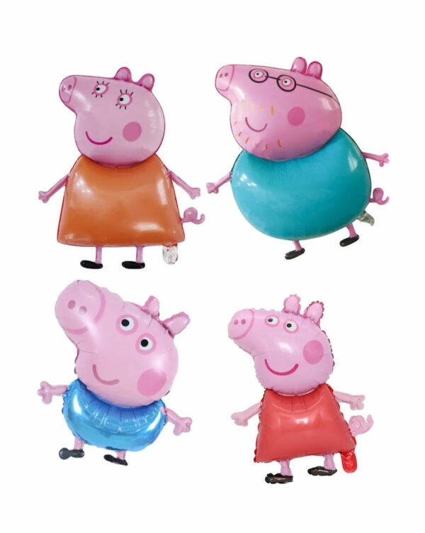 Globo figura Peppa pig 15" x50u