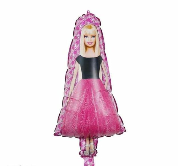 Globo figura mini Barbie 15" x50u