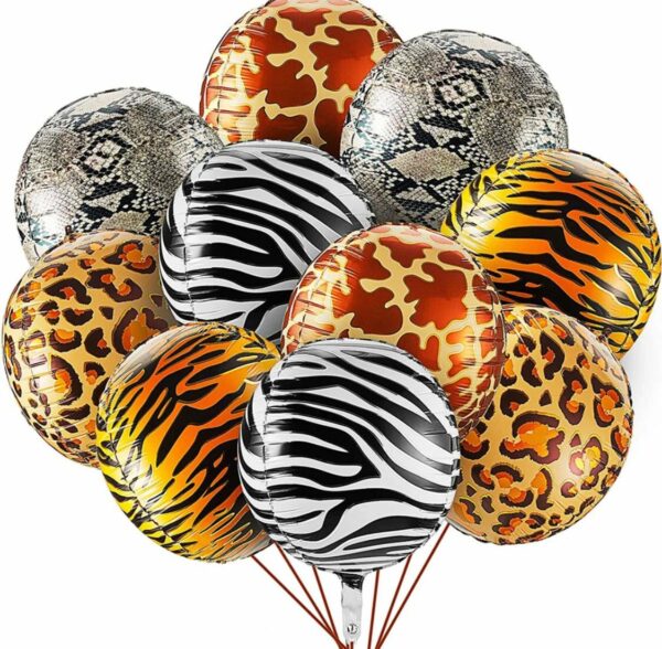 Globos Redondo Animal Print 22" x20u