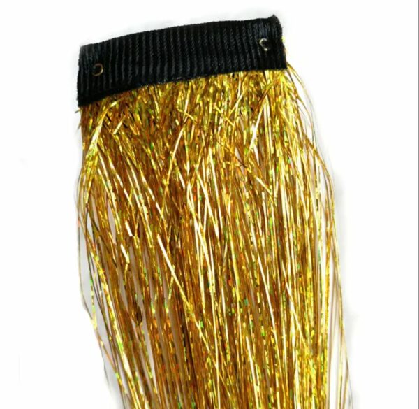 Tinsel extensiones para pelo con broche surtidos x10u - Image 9