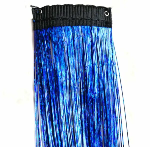 Tinsel extensiones para pelo con broche surtidos x10u - Image 8