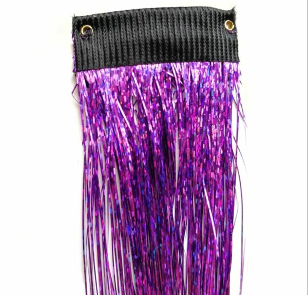 Tinsel extensiones para pelo con broche surtidos x10u - Image 6