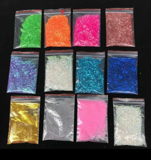 confetti glitter para globo burbuja mini x10 bolsitas (consultar colores)