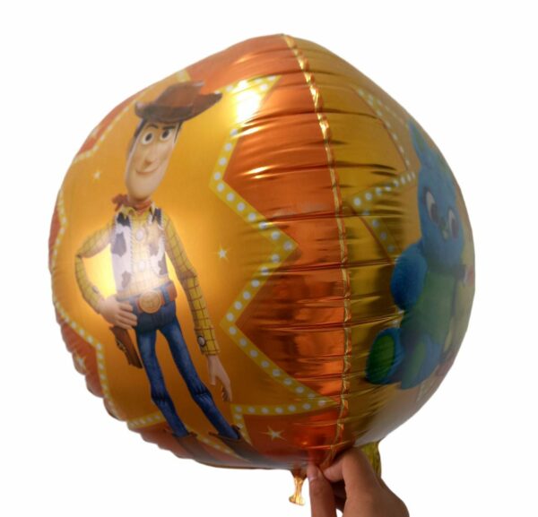 Globos redondos 3D personajes 22" x20u