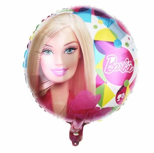 Globo redondo barbie 18" x50u