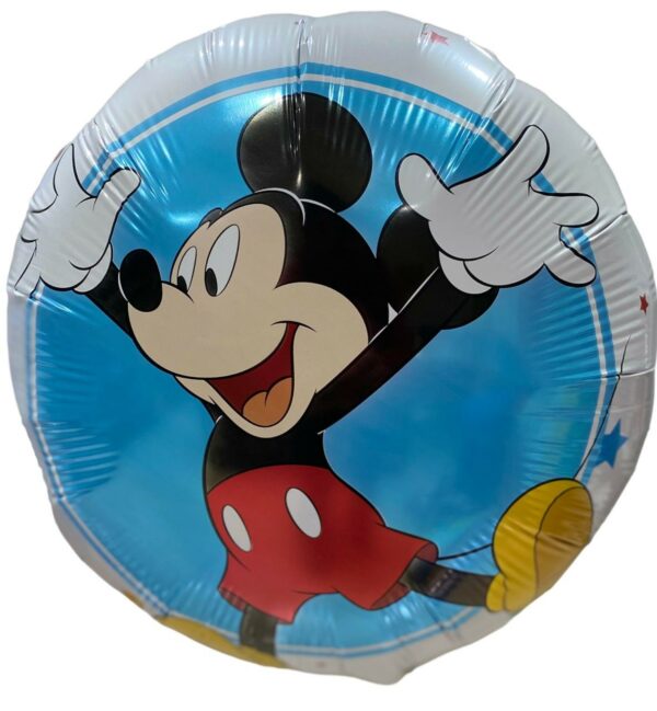 Globo redondo 18" Mickey Mouse x50u - Image 3