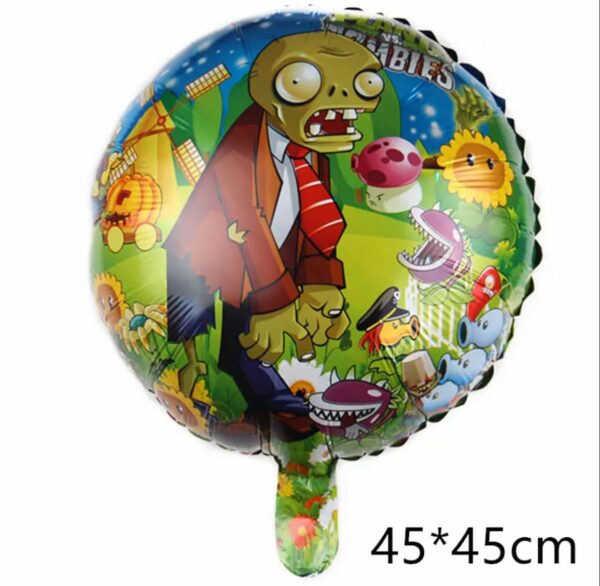 Globo redondo Plantas vs Zombies x50u