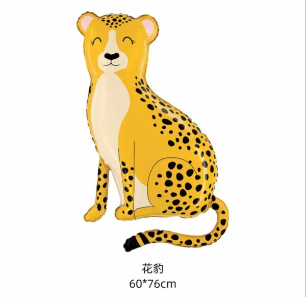 Globo figura Leopardo x10