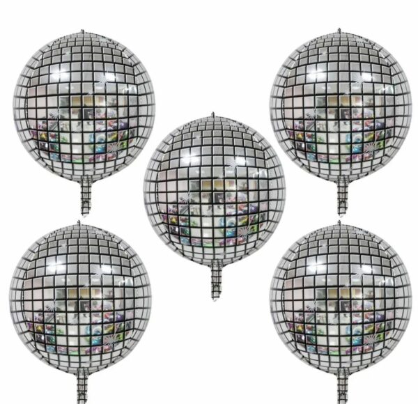 Globo Orbs Bola Disco 22" 4D x20u