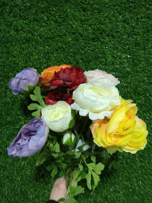 Flores jardin artificiales 65cm COD919