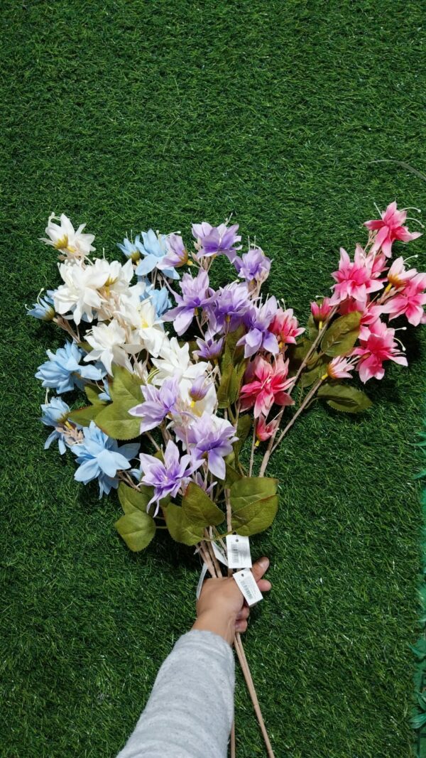 Flores jardin artificiales 65cm COD942