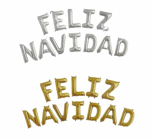 Flobo Frase imprenta "Feliz Navidad" x10u (1,5 c/u)