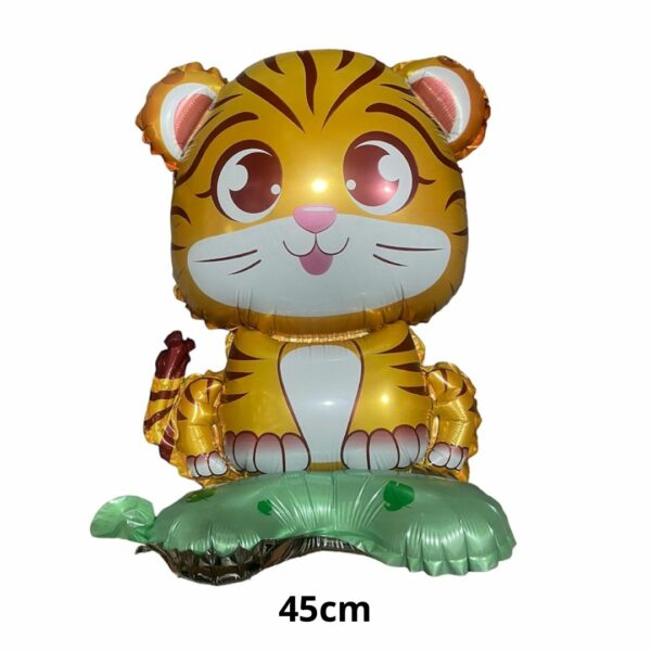 Globo Figura Tigre con Base x10u ($0,40c/u)