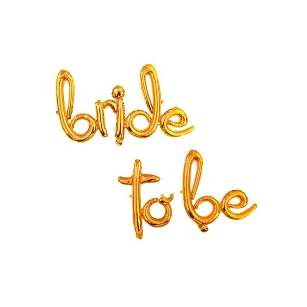 Globo Frase "bride to be" x10u (0,70 c/u) - Image 2