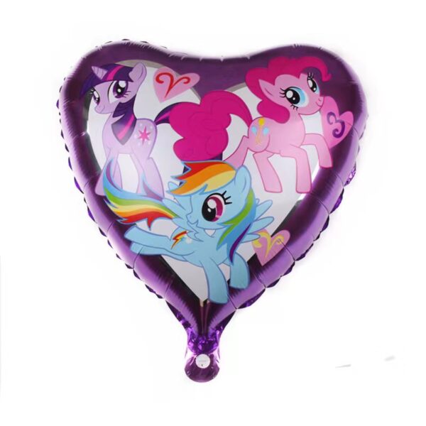 Globo Corazon My Little Pony 18" x50u