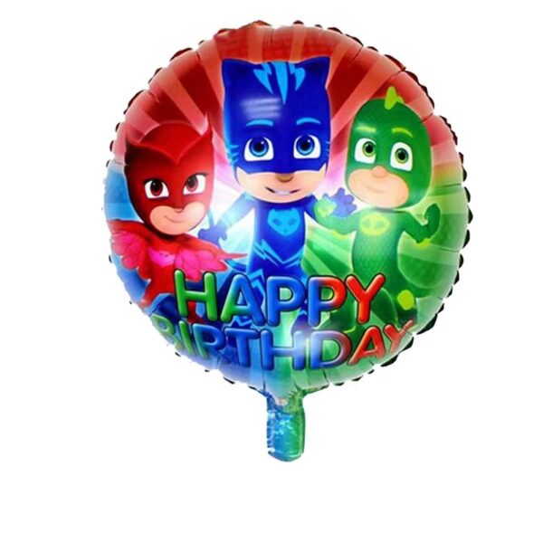 Globo Redondo Heroes en Pijamas 18" x50u