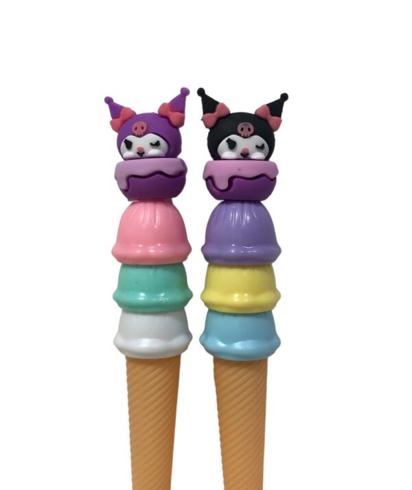 Lapiceras Cono Helados Kuromi x6u (Colores Surtidos)