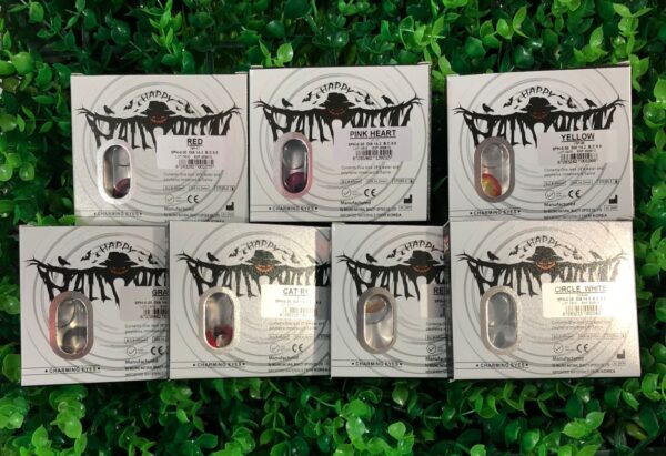 Lentes De Contacto Fantasía Halloween x10u (Variedad Surtida)