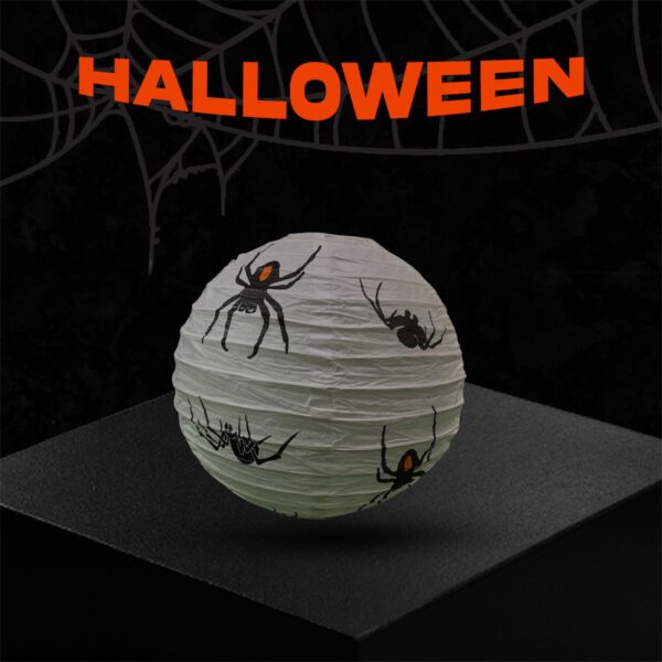 Linterna De Papel Halloween x10u (Modelos surtidos)