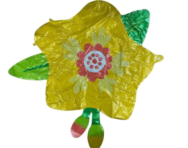 Globo Figura Flor Amarilla x10u (0,55 c/u)