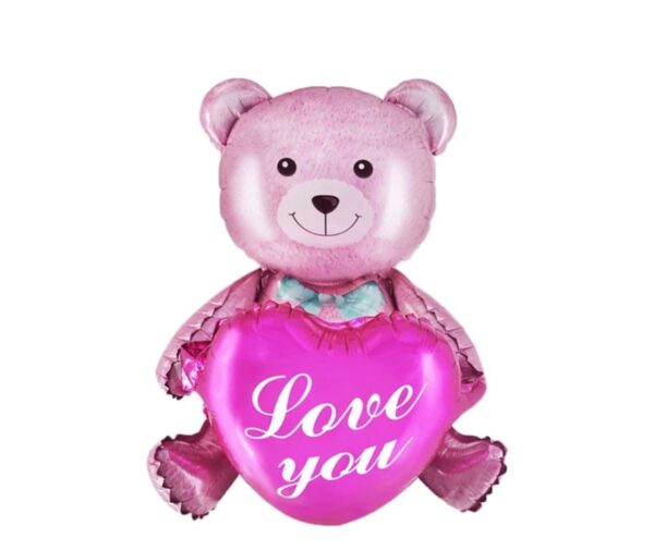 Globo Figura Oso Corazon Love You 4d x10u (0,70 c/u) - Image 4