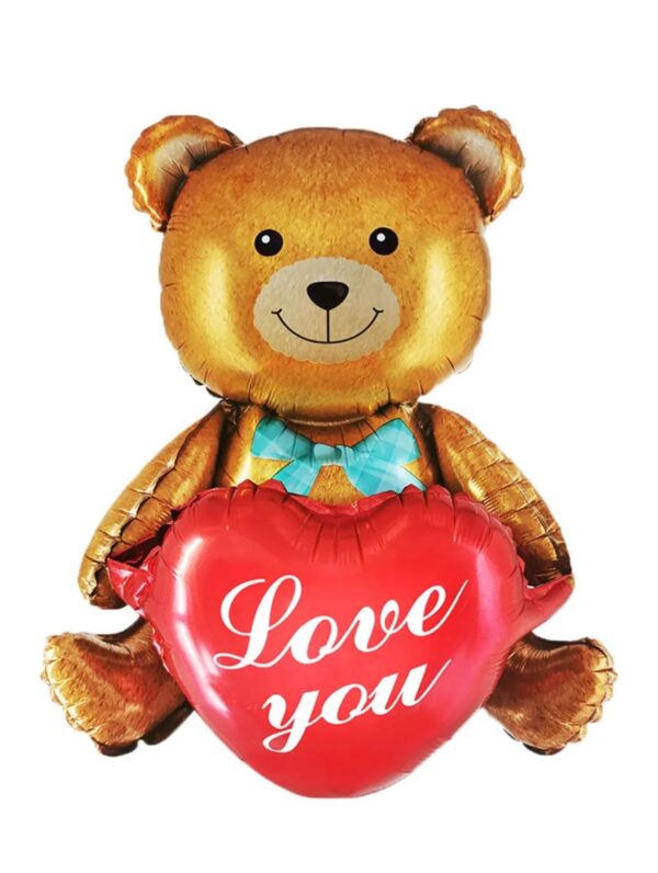 Globo Figura Oso Corazon Love You 4d x10u (0,70 c/u) - Image 2