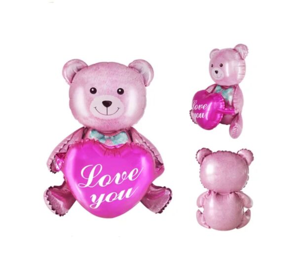 Globo Figura Oso Corazon Love You 4d x10u (0,70 c/u) - Image 5