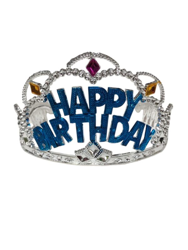 Corona De Plastico Happy birthday x12u - Image 2