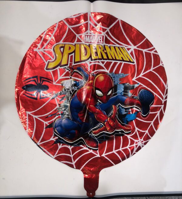 Globo Redondo 18" Hombre Araña Doble Cara x50u