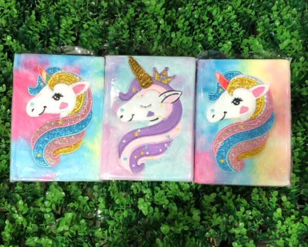 Libreta Unicornio Con Peluche xU