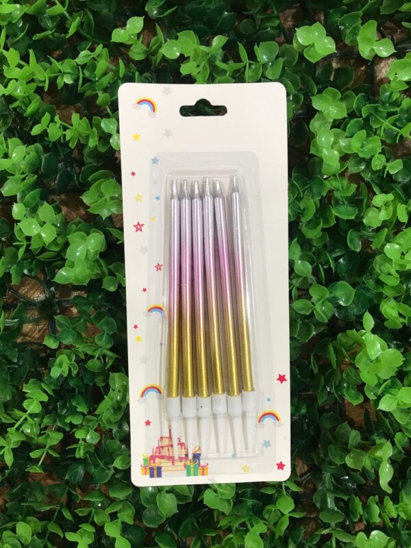 Velas Tricolor 10 Packs x6u ($0,40 c/u) - Image 3