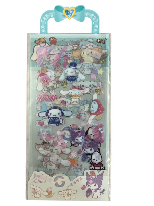 Planchas De Stikers Sanrio Pack x12u 18x9cm (Surtido) - Image 5