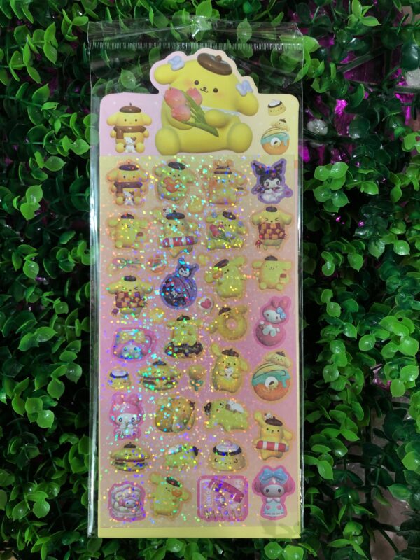 Planchas De Stikers Sanrio Holográfica Pack x20U - Image 3