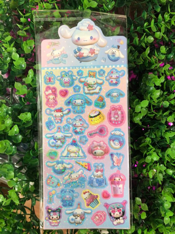 Planchas De Stikers Sanrio Holográfica Pack x20U - Image 5