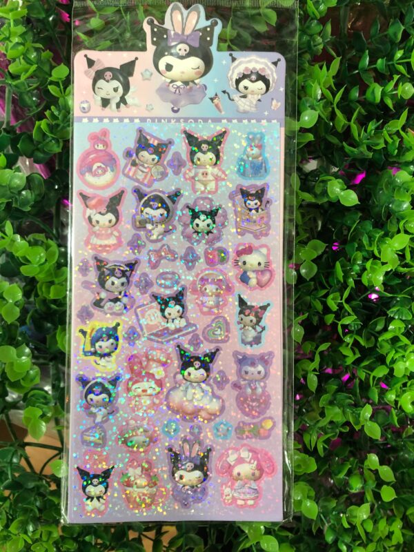 Planchas De Stikers Sanrio Holográfica Pack x20U - Image 6