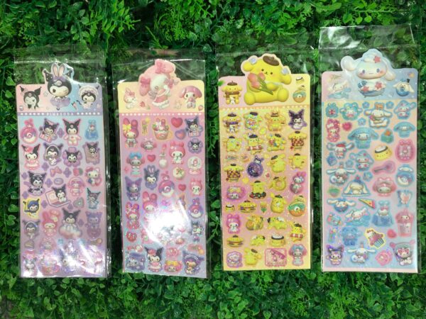 Planchas De Stikers Sanrio Holográfica Pack x20U - Image 2