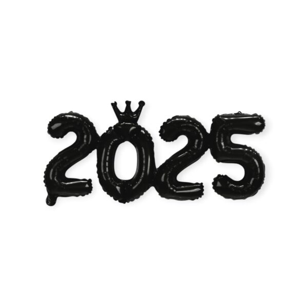 Globo Numero "2025" Con Corona Unido ($0,70 c/u) x10u - Image 6